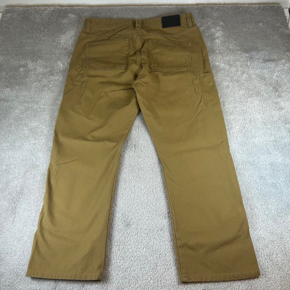 Filson Double Hunt Pants Mens 35x30 Brown 10.5oz Cotton Canvas Workwear Utility - Picture 2 of 16